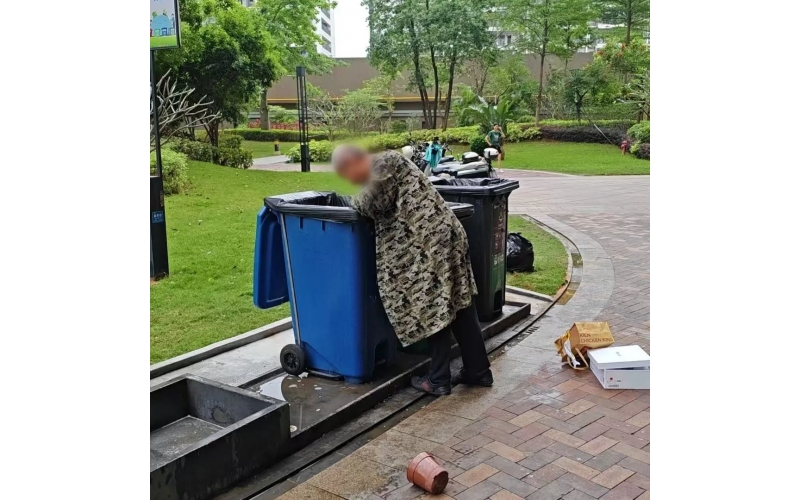 關于嚴禁在小區內翻撿垃圾桶、撿拾廢品的溫馨提示！