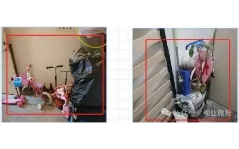占用公區：鄰居不說是礙于情面，物業勸阻是職責所在，